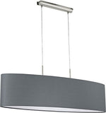 Eglo Pasteri 100x28cm Pendelleuchte/Schirmleuchte taupe
