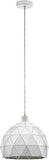 Eglo Roccaforte Pendelleuchte 30cm weiß
