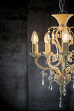 LED Kerze gedrehtes Glas