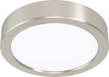 Eglo Fueva 5 rund 16cm 11W 3000K Aufbauleuchte nickel-matt