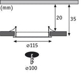 LED Einbaupanel