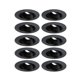 Einbauleuchte 10er-Set schwenkbar