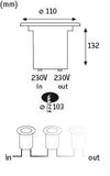 LED Bodeneinbauleuchte