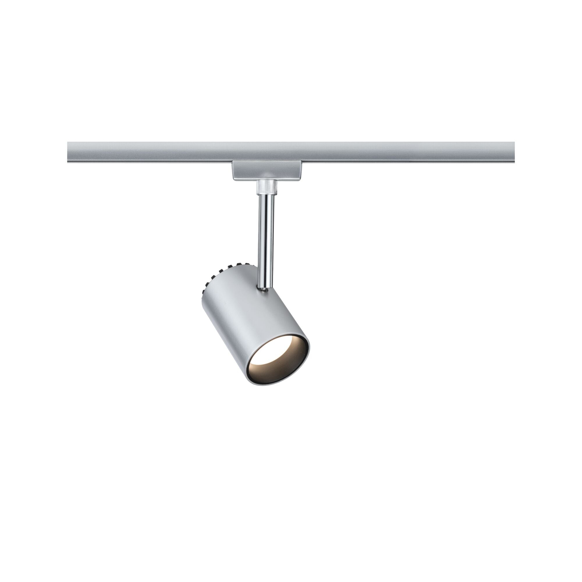 URail Schienenspot Shine Einzelspot 225lm 4,9W 2700K 230V Chrom matt