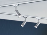URail Schienenspot Pure I Einzelspot GU10 max. 10W dimmbar 230V Chrom matt/Chrom