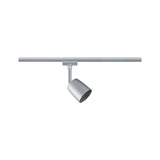 URail Schienenspot Cover Einzelspot GU10 max. 10W dimmbar 230V Chrom matt/Chrom