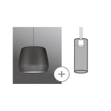 URail Schirm Pirm 2Easy 280mm Grau matt