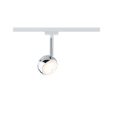 URail LED Schienenspot Capsule II Einzelspot 439lm 6,3W 2700K dimmbar 230V Weiß/Chrom
