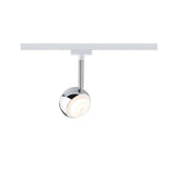 URail LED Schienenspot Capsule II Einzelspot 439lm 6,3W 2700K dimmbar 230V Weiß/Chrom