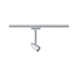 URail Schienenspot Barelli Einzelspot GU10 max. 10W dimmbar 230V Chrom matt/Chrom