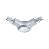 URail Verbinder L-Stück beleuchtet 141x141mm 5,3W Chrom matt