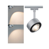 URail LED Schienenspot Aldan Einzelspot 498lm 8W 2700K dimmbar 230V Chrom matt