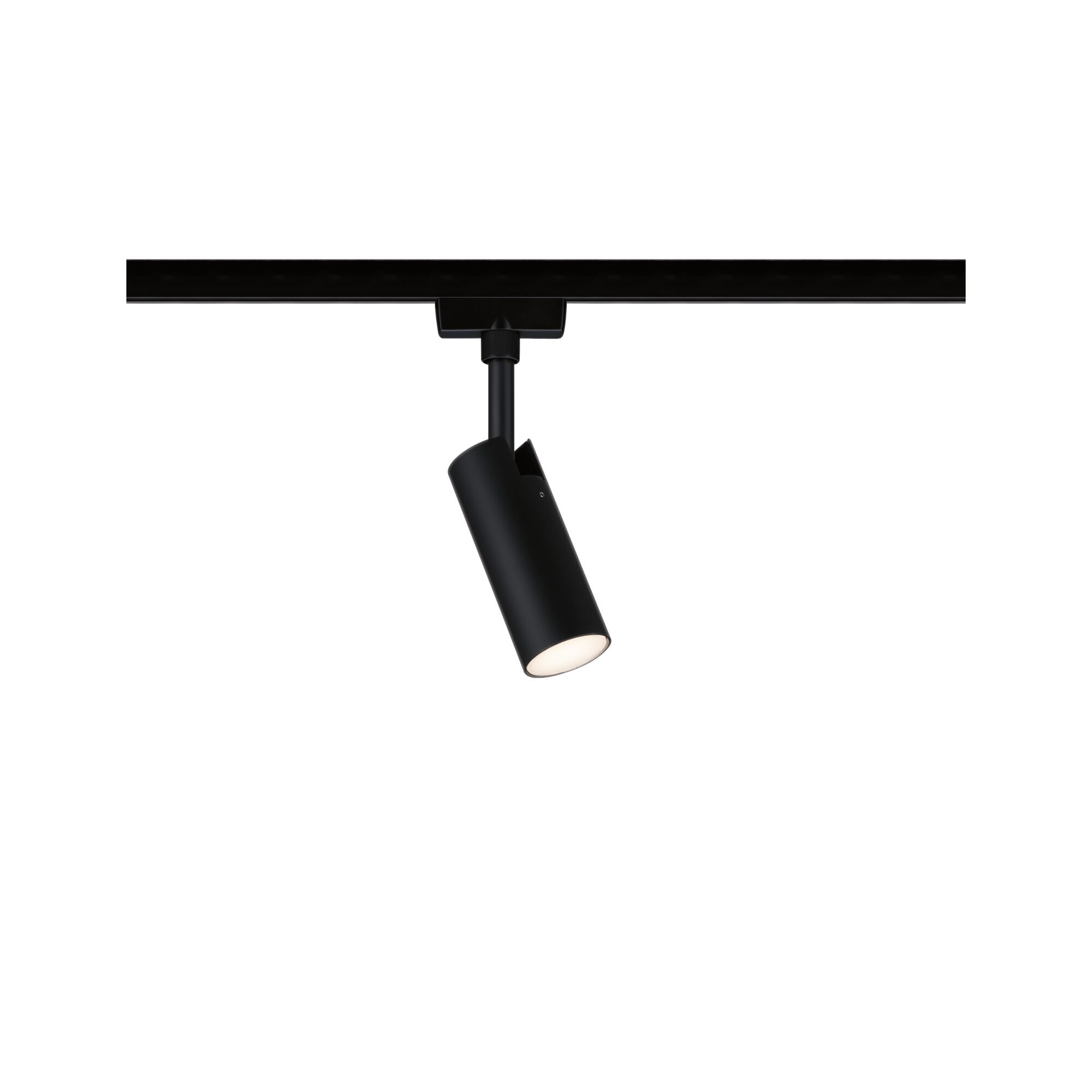 URail LED Schienenspot 3-Step-Dim Tubo Einzelspot 150lm 4W 3000K dimmbar 230V Schwarz matt