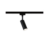 URail LED Schienenspot 3-Step-Dim Tubo Einzelspot 150lm 4W 3000K dimmbar 230V Schwarz matt