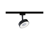 URail LED Schienenspot 3-Step-Dim Circle Einzelspot 180lm 5W 4000K dimmbar 230V Schwarz matt