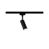 URail LED Schienenspot 3-Step-Dim Tubo Einzelspot 170lm 4W 4000K dimmbar 230V Schwarz matt