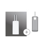 URail Schirm Raja 2Easy 100mm Opal