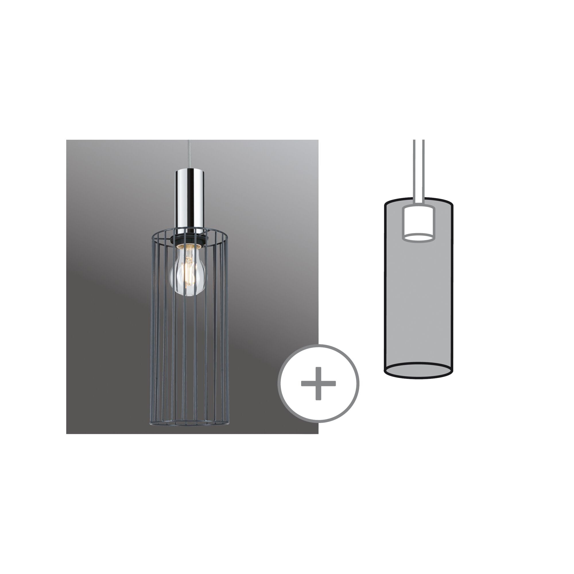 URail Schirm Biraha 2Easy 120mm Anthrazit