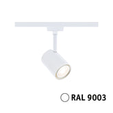 URail Schienenspot Luxe GU10 max. 10W dimmbar 230V Signalweiß