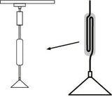 URail Pendeladapter Kürzbar Signalweiß