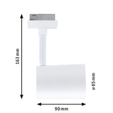 URail LED Schienenspot Smart Home Zigbee 3.0 Luxe GU10 350lm 4,8W RGBW+ dimmbar 230V Signalweiß