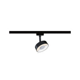 URail LED Schienenspot Circle Einzelspot 210lm 5W White Switch 230V Schwarz matt