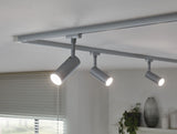 URail LED Schienenspot 3-Step-Dim Tubo Einzelspot 170lm 4W 4000K dimmbar 230V Chrom matt