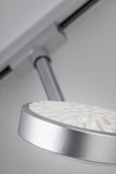 URail LED Schienenspot Discus Einzelspot 375,6lm 5,3W 2700K dimmbar 230V Chrom matt/Chrom