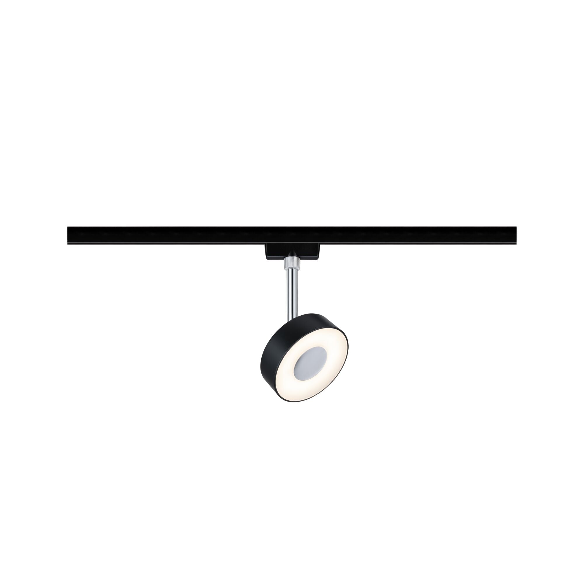 URail LED Schienenspot Circle Einzelspot 152lm 5W 2700K dimmbar 230V Schwarz matt
