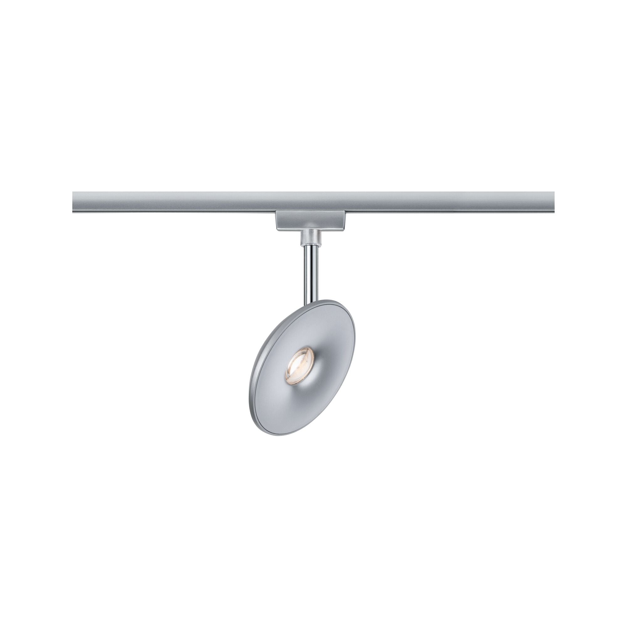 URail LED Schienenspot Sphere Einzelspot 493lm 7W 2700K dimmbar 230V Chrom matt/Chrom