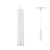 URail Pendel Catalejo GU10 max. 10W dimmbar 230V Chrom matt/Weiß