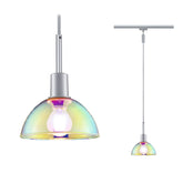 URail Pendel Sarrasani E14 max. 20W dimmbar 230V Chrom matt/Dichroic