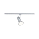 URail Schienenspot Apol Einzelspot E27 max. 50W dimmbar 230V Chrom