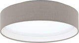 Eglo Pasteri LED taupe 12W