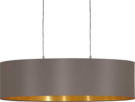 Eglo Maserlo Pendelleuchte/Schirmleuchte 78x22cm cappuccino/gold