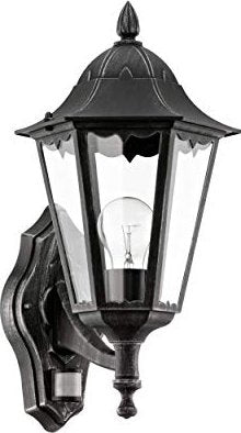 Eglo Navedo Sensor Wandleuchte schwarz