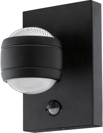 Eglo Sesimba 1 Sensor Wandleuchte schwarz 2-flammig