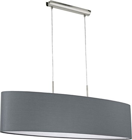 Eglo Pasteri 100x28cm Pendelleuchte/Schirmleuchte taupe