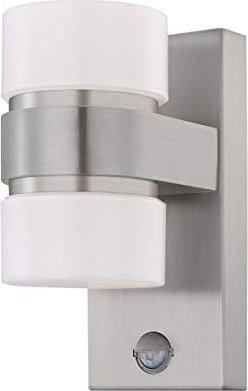 Eglo Atollari Sensor Wandleuchte 2-flammig silber