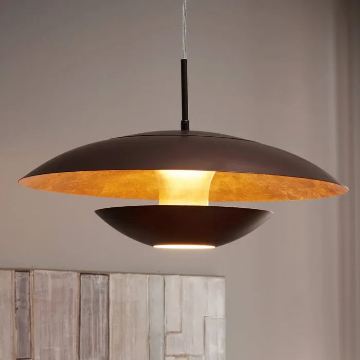Eglo Nuvano Pendelleuchte 48cm braun