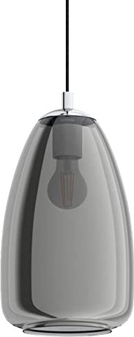 Eglo Alobrase Pendelleuchte 20cm chrom/schwarz