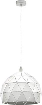 Eglo Roccaforte Pendelleuchte 40cm weiß