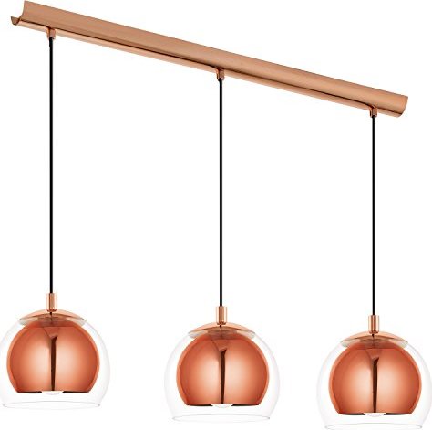 Eglo Rocamar Pendelleuchte 3-flammig kupfer