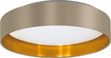 Eglo Maserlo 2 Deckenleuchte taupe gold
