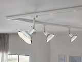 URail Schienenspot Pure II Einzelspot GU10 max. 10W dimmbar 230V Weiß/Chrom