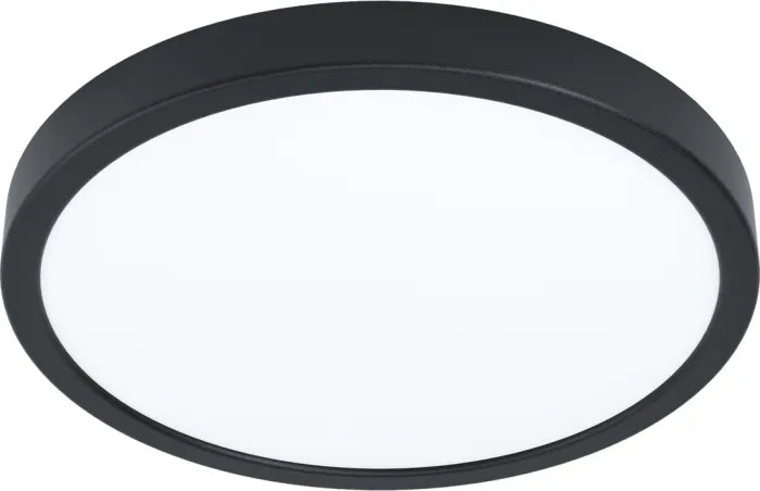 Eglo Fueva 5 rund 28.5cm 20.5W 3000K Aufbauleuchte schwarz