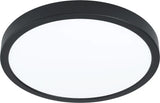Eglo Fueva 5 rund 28.5cm 20.5W 3000K Aufbauleuchte schwarz