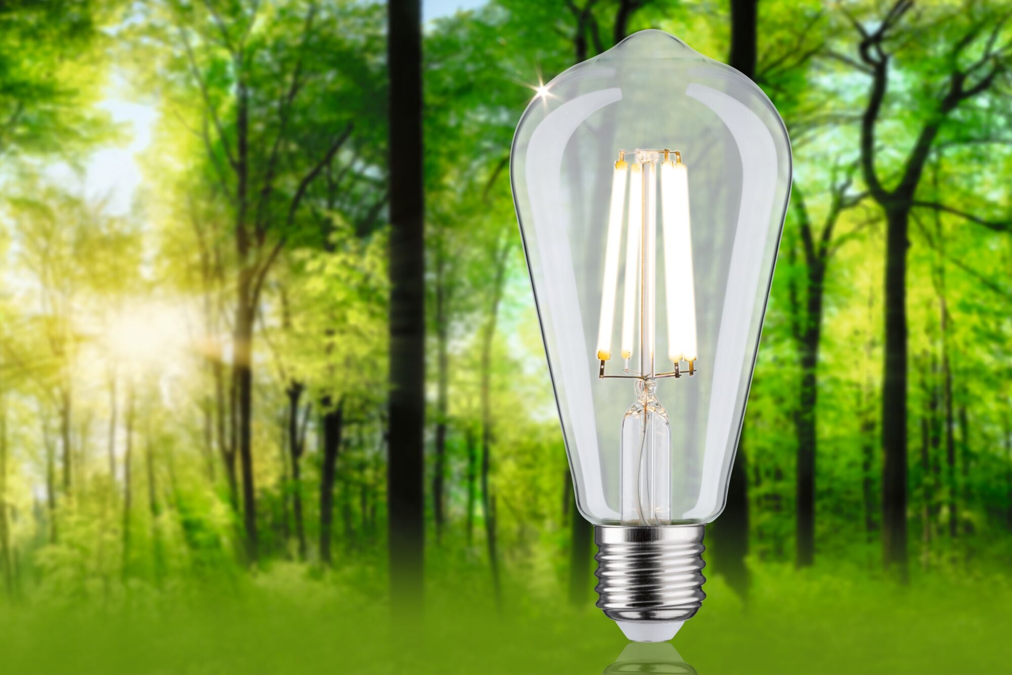 LED Kolben  ST64 E27
