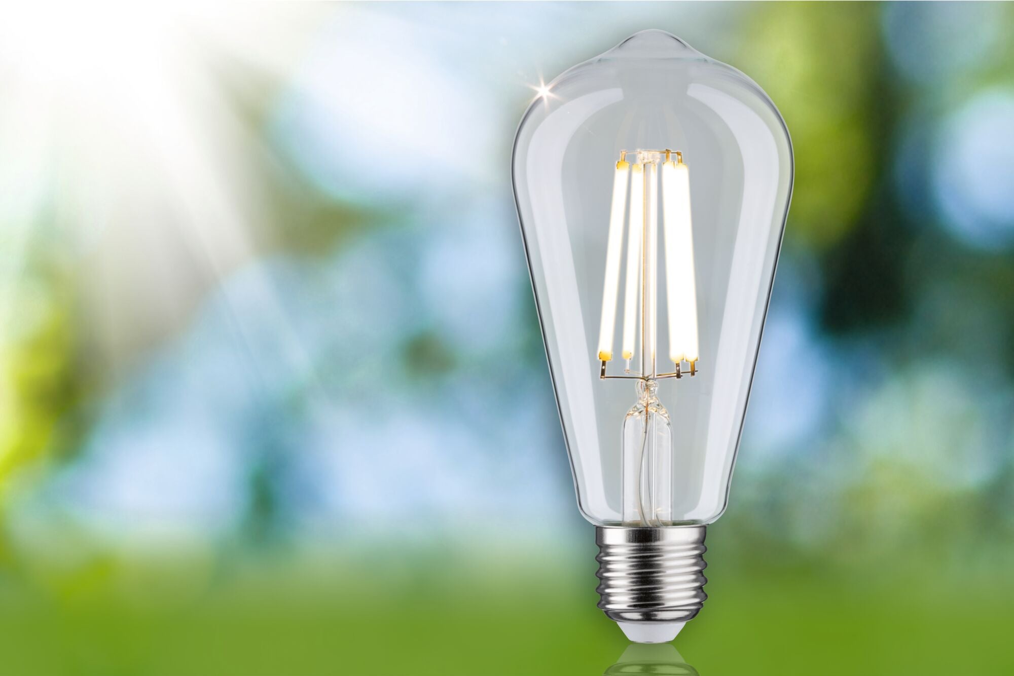 LED Kolben  ST64 E27