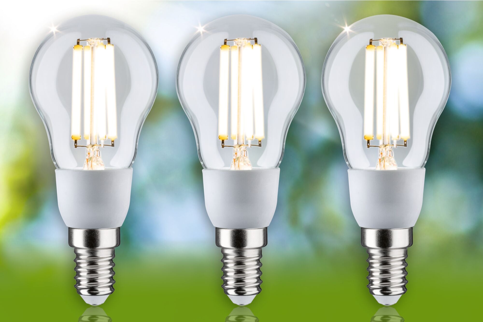LED Tropfen  3er-Set 100 mm